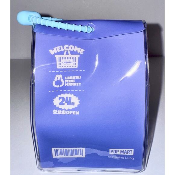 Authentic Pop Mart The Monsters Labubu Squishy Charm Wacky Mart Series - Chips - Picture 4 of 6